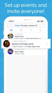 Genda: Calendar and Chat App screenshot 1