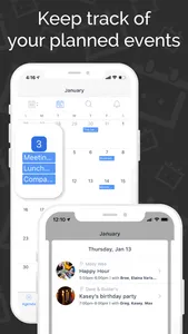 Genda: Calendar and Chat App screenshot 2