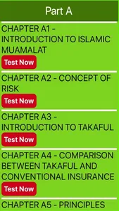 TBE Takaful Exam - English screenshot 2