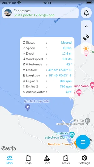 Sailsense screenshot 1