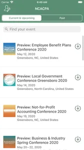 NCACPA Events screenshot 0