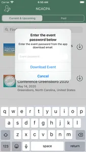 NCACPA Events screenshot 1