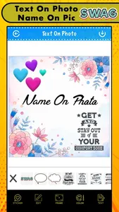 Text On Photo - Name On Pic screenshot 0