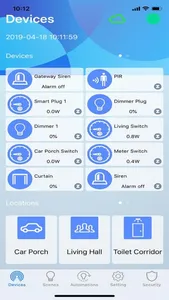 Bluguard SmartHome screenshot 1