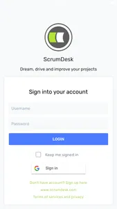 ScrumDesk screenshot 0