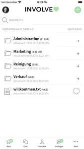 INVOLVE Mitarbeiter App screenshot 3