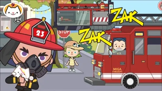 Miga Town: My Fire Station screenshot 2