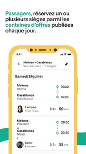 Pip Pip Yalah - Covoiturage screenshot 2