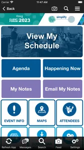 MCG Client Forum screenshot 2