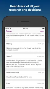 Idea Trackerr screenshot 3