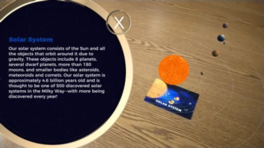 VXR AR Cards: Space & Planets screenshot 2