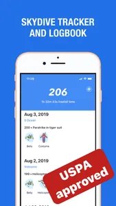 Skyduck – Skydiving Logbook screenshot 0