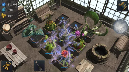 Wizards Greenhouse Idle screenshot 2