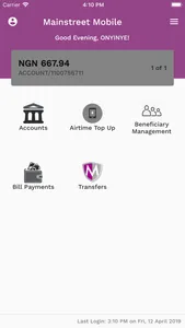 Mainstreet Mobile screenshot 2