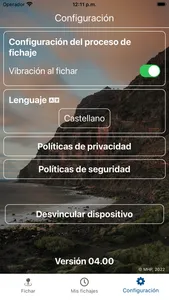 Geogestión Horaria screenshot 5