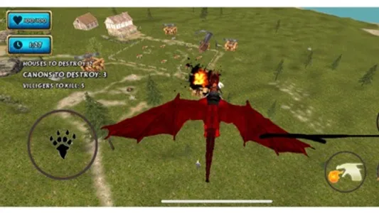 Fire Flying Dragon Simulator screenshot 1