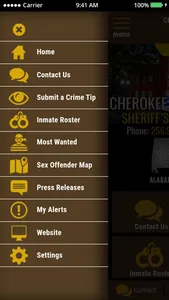 Cherokee County AL Sheriff screenshot 1