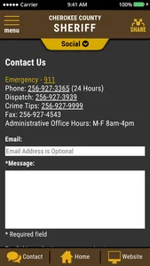 Cherokee County AL Sheriff screenshot 2