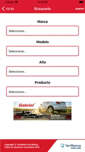 Gabriel Autopartes screenshot 4