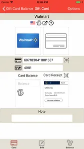 Gift Card Balance + screenshot 3