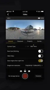 Insta360 Titan screenshot 2