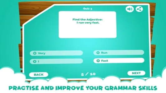 Learning Adjectives Quiz Games screenshot 2