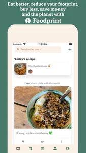 Foodprint - Recipes manager screenshot 0