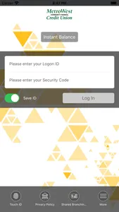 MetroWest CFCU Mobile Banking screenshot 1
