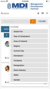 MDI Alumni screenshot 5