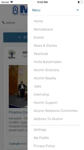 MDI Alumni screenshot 7