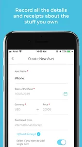 Aset App screenshot 1