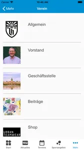 Charlottenburger TSV screenshot 4