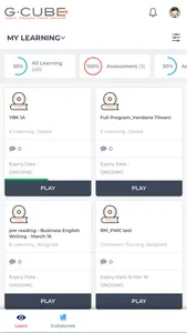 G-Cube LMS screenshot 3