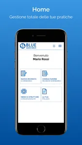 Blue Assistance screenshot 1