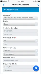 ANM CRM screenshot 4