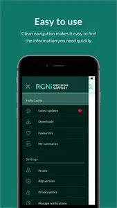 RCNi Decision Support screenshot 1