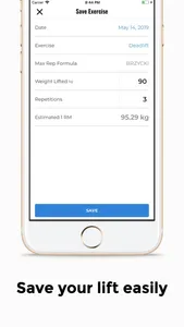 GymMath - Plates & 1RM Calc screenshot 3