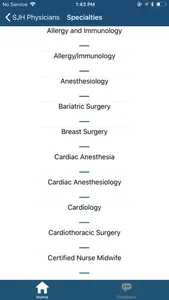 St. Joseph's Physicians screenshot 2