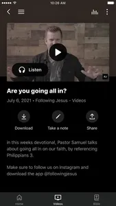 Following Jesus screenshot 2