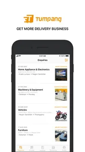TUMPANG App (For Transporter) screenshot 0