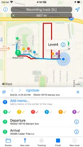 RouteNote+ screenshot 5