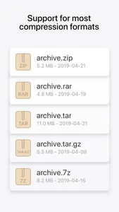 Zip & Rar screenshot 1