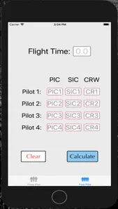 P3 Flight Time Calculator screenshot 2