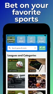 WagerLab - Sports Betting Game screenshot 0