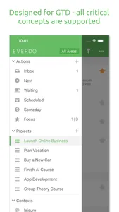 Everdo: GTD and To-Do List screenshot 1