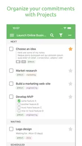 Everdo: GTD and To-Do List screenshot 2