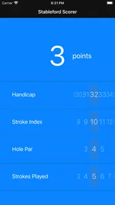 Stableford Scorer screenshot 0