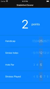 Stableford Scorer screenshot 1