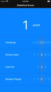 Stableford Scorer screenshot 2