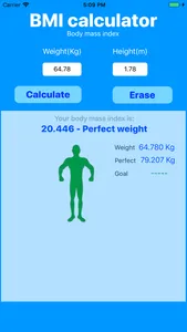 BMI IMC calculator screenshot 3